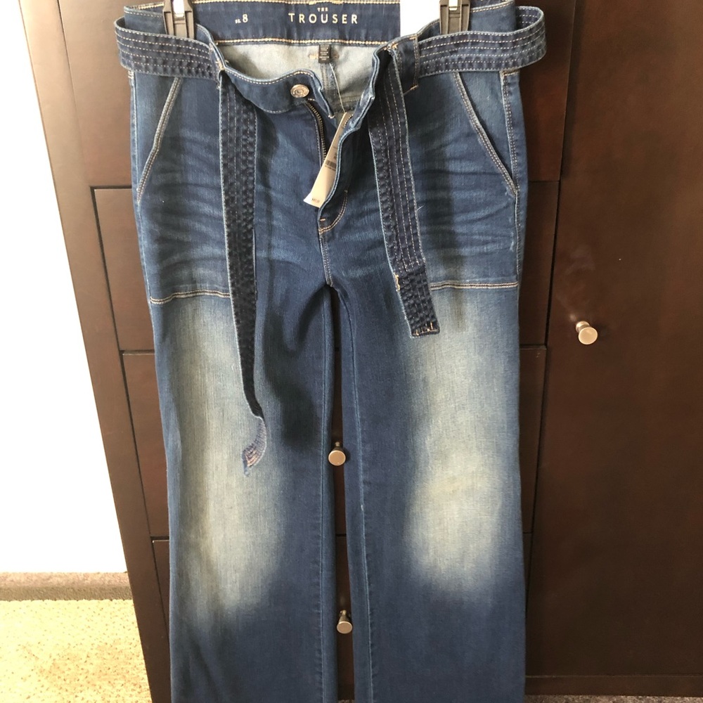 wide leg jeans